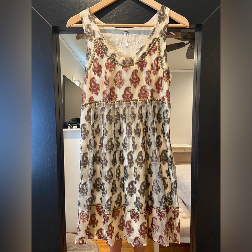 Free People Racerback Tulle Dress